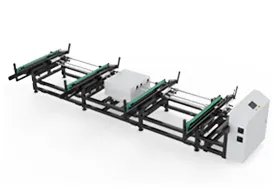 Sistema semiautomático de carga de tubos