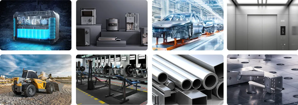 Aplicaciones industriales de la máquina láser Serie GAR