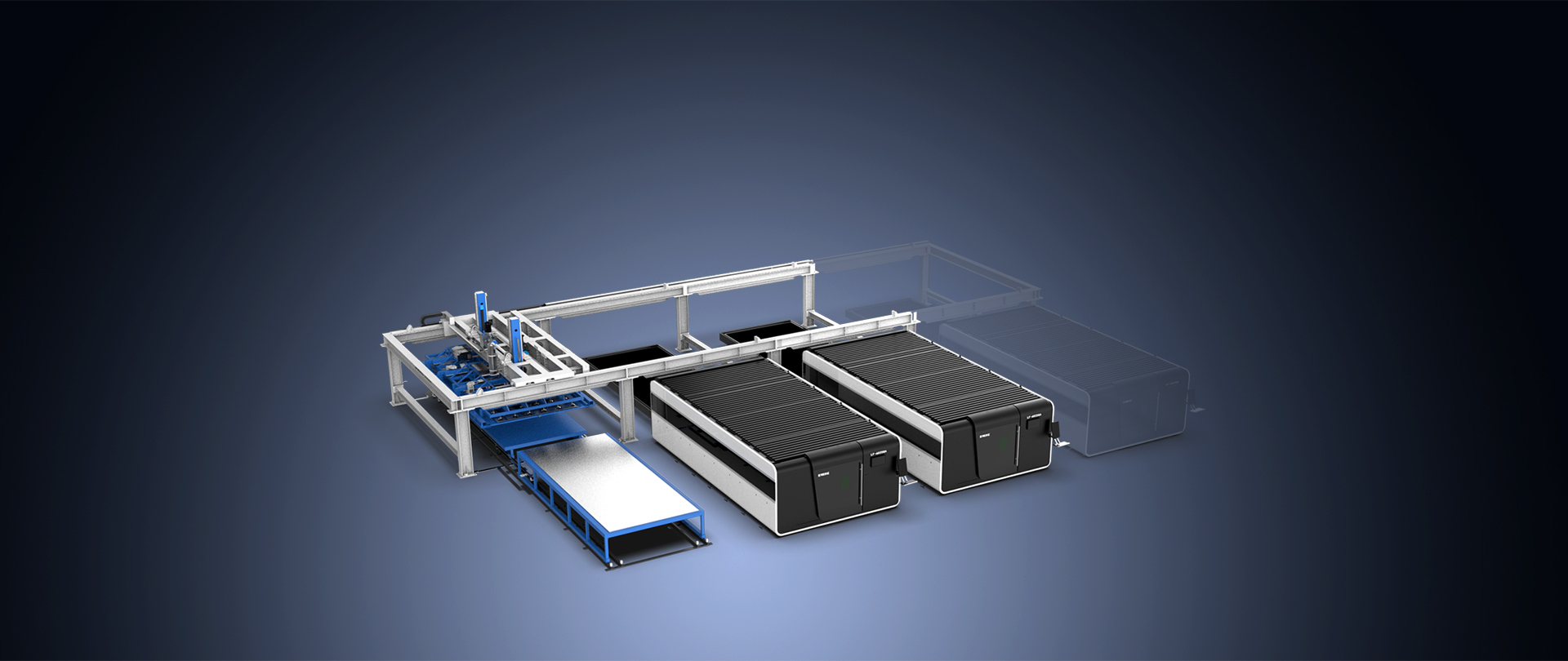 Bastidor modular del sistema automático Serie GAS