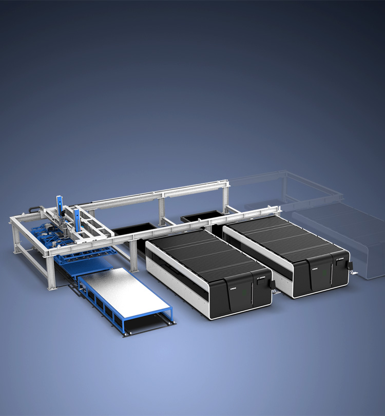 Bastidor modular del sistema automático Serie GAS