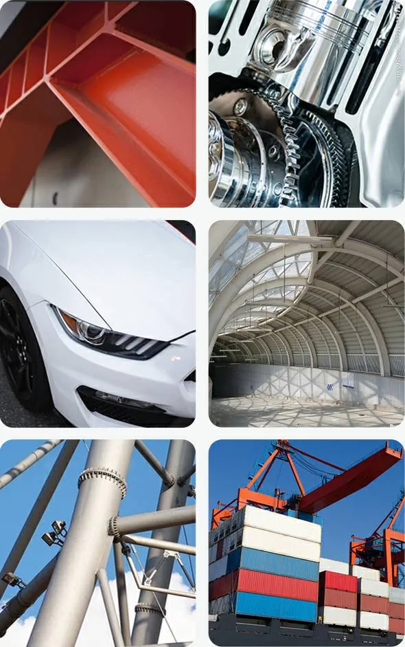 Industrias de aplicación