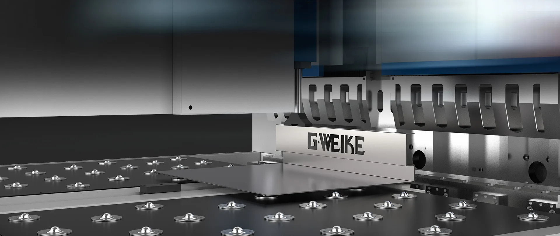 Paneladora automática de 13 ejes para producción de paneles metálicos