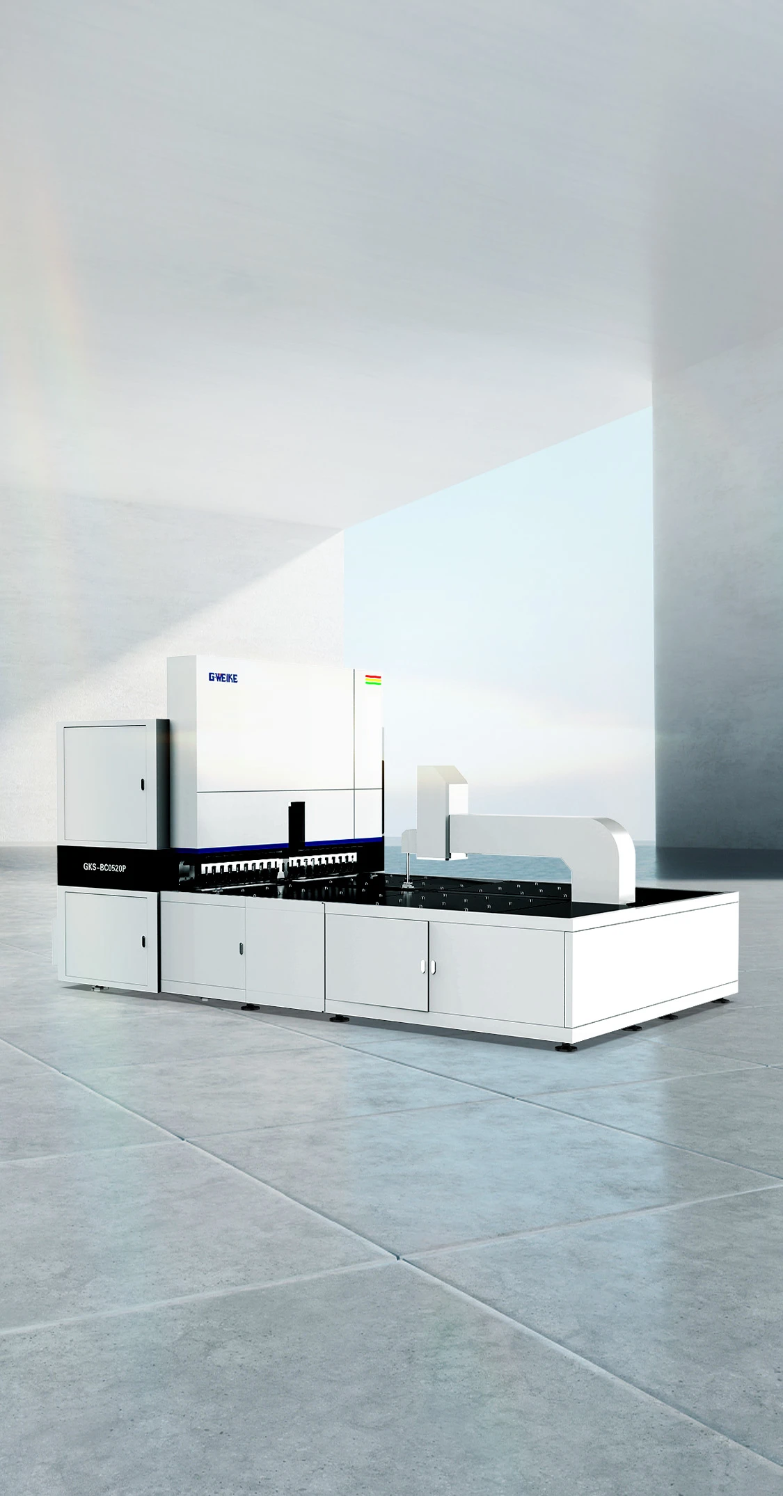 Paneladora automática GKS-BC0520P para chapas de hasta 2100 mm 