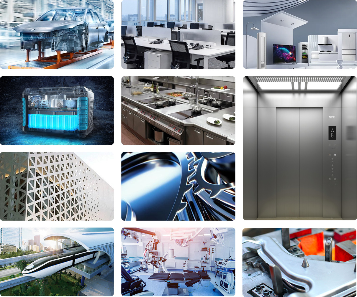Aplicaciones industriales del corte láser de bobinas