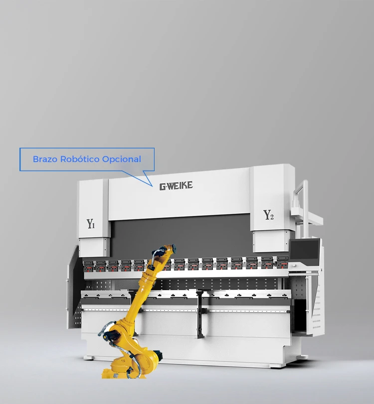 Sistema servohidráulico de precisión para plegadora CNC