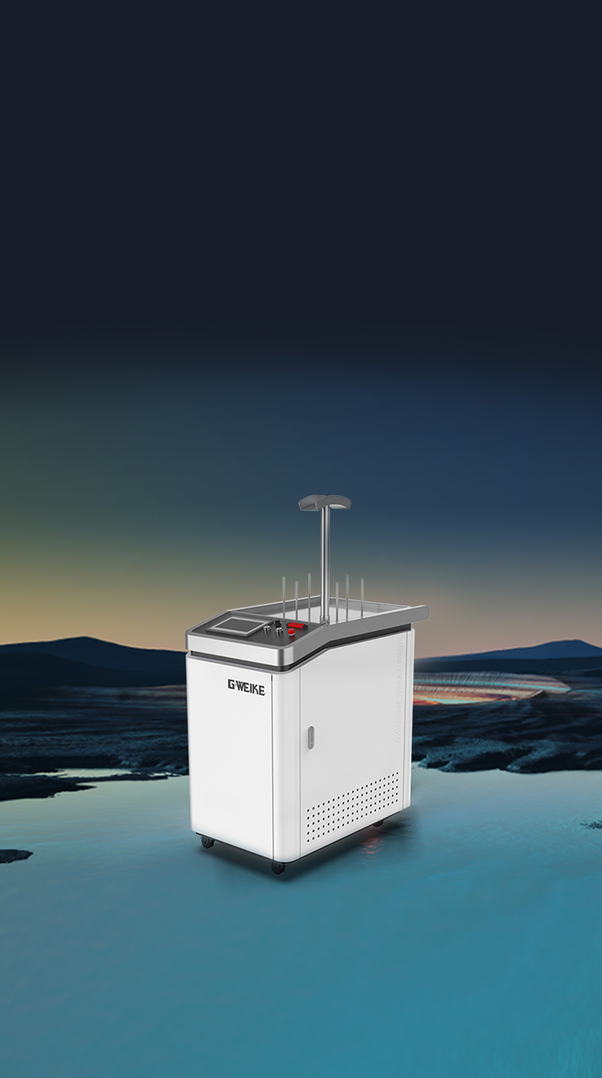 Máquina de limpieza láser portátil de 100 a 500 W