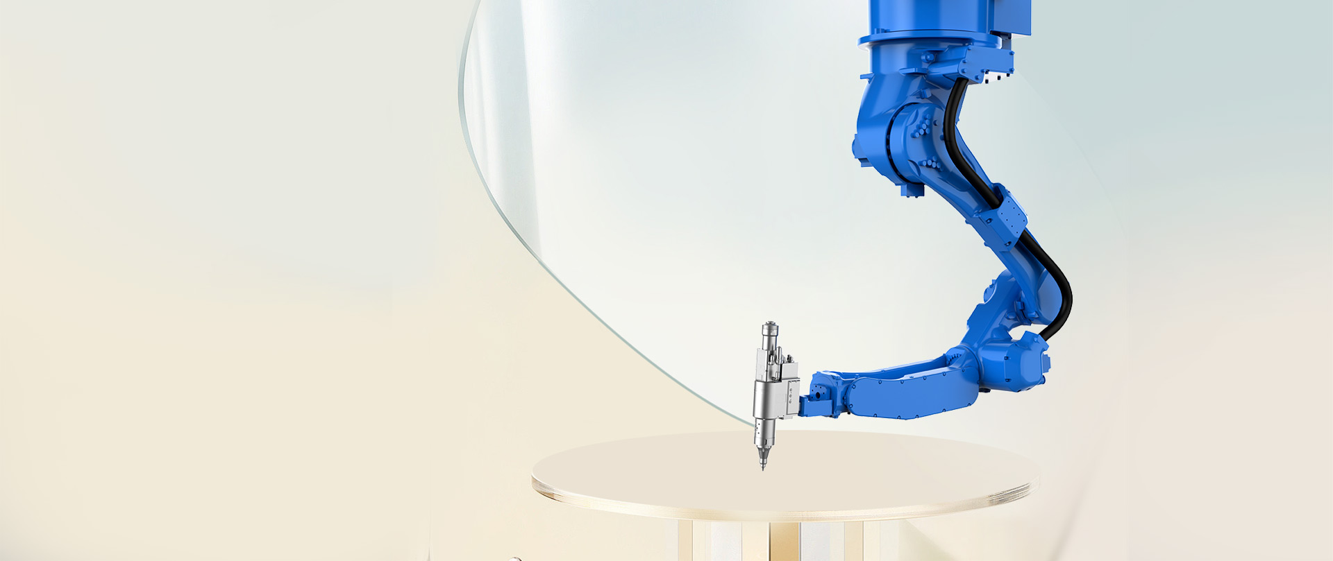 Brazo robótico Yaskawa del sistema de corte láser LF1800