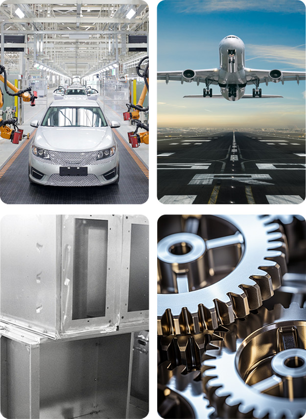 Aplicaciones industriales del robot de corte láser LF1800