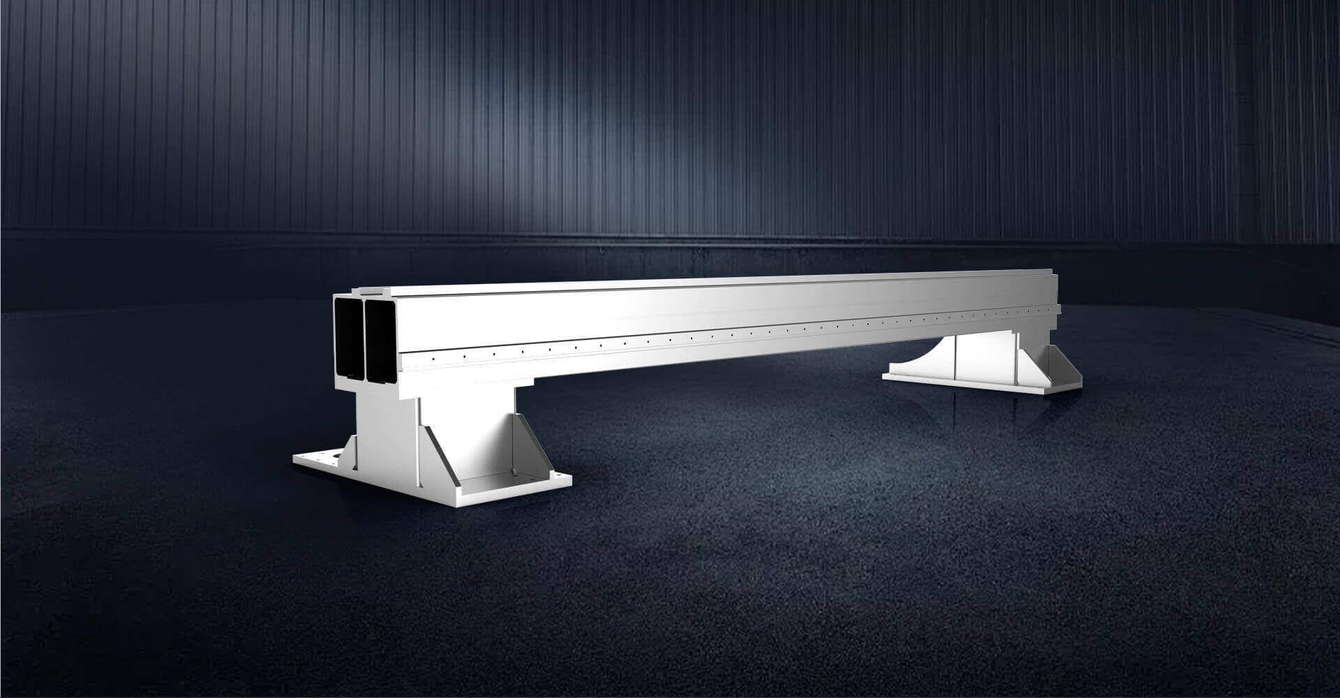Viga de aluminio 6061-T6 de la cortadora láser LN