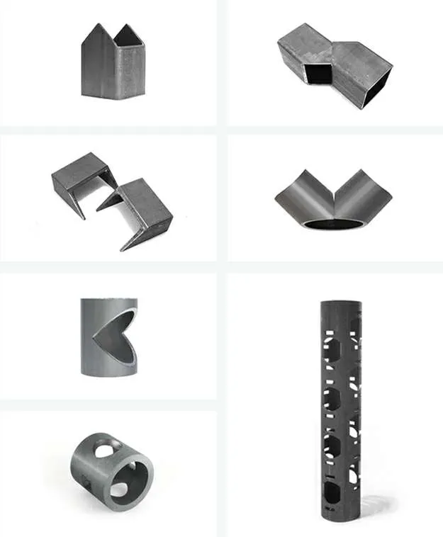Muestras de corte de tubos pesados Serie T3