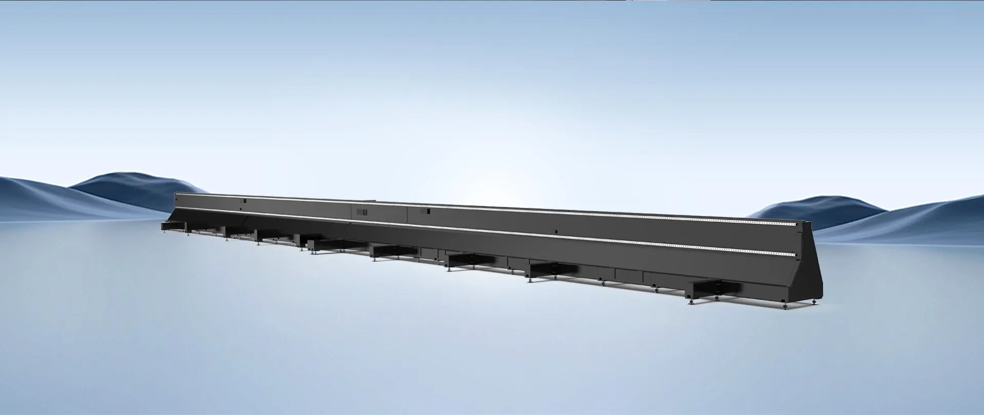 Bancada lateral de la máquina láser Serie T4