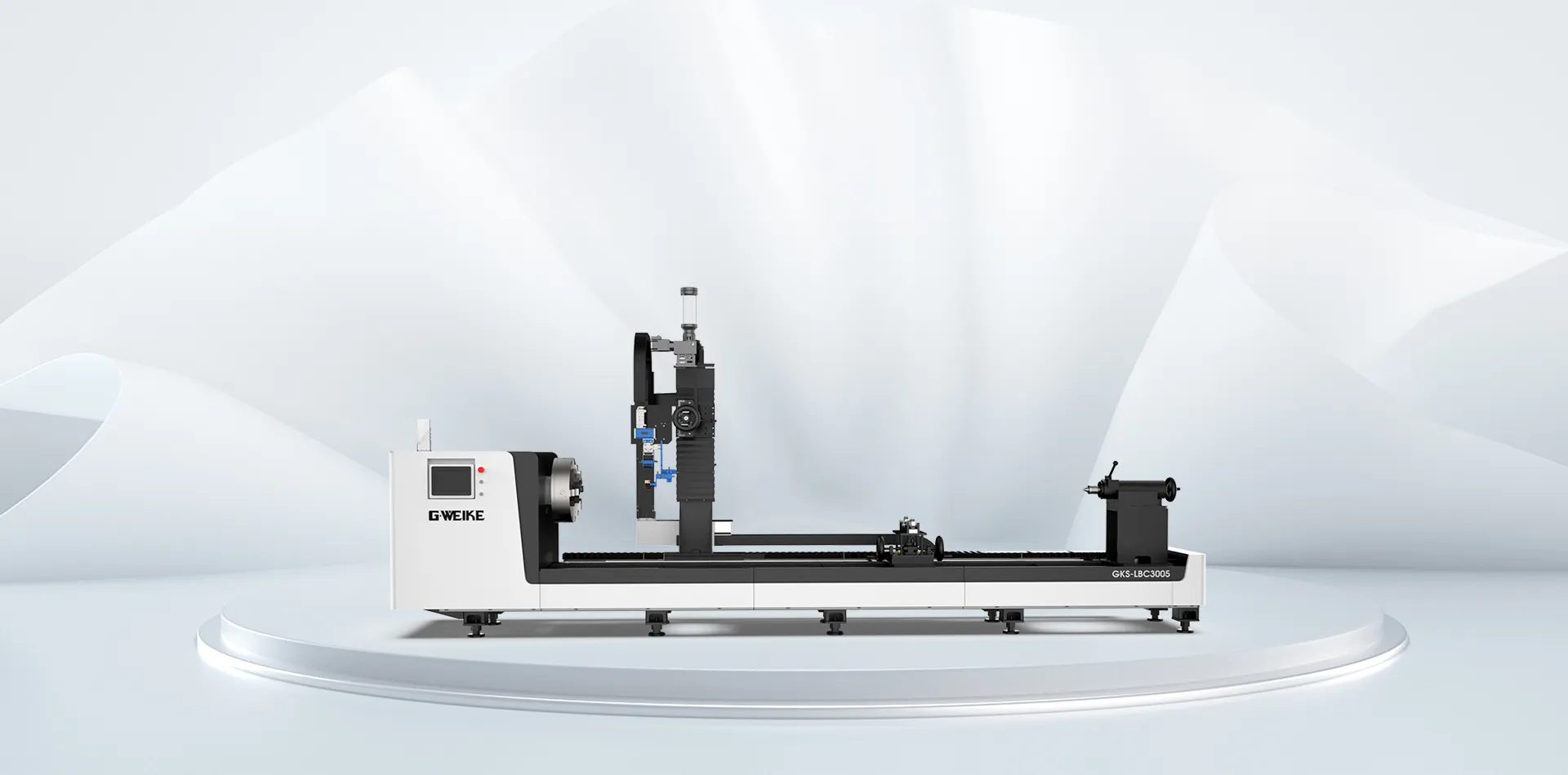 Máquina de recubrimiento láser para piezas cilíndricas GKS-LBC3005
