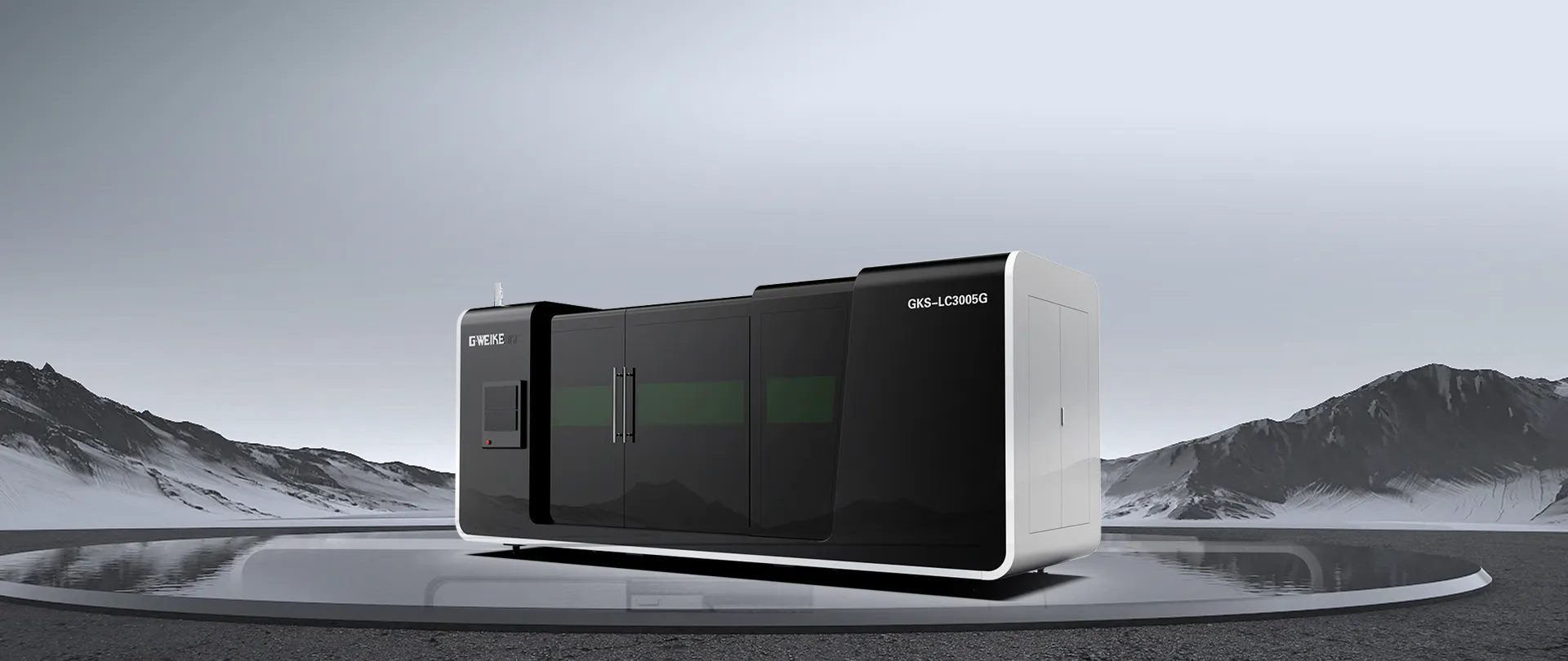 Carcasa cerrada de la máquina de recubrimiento láser
