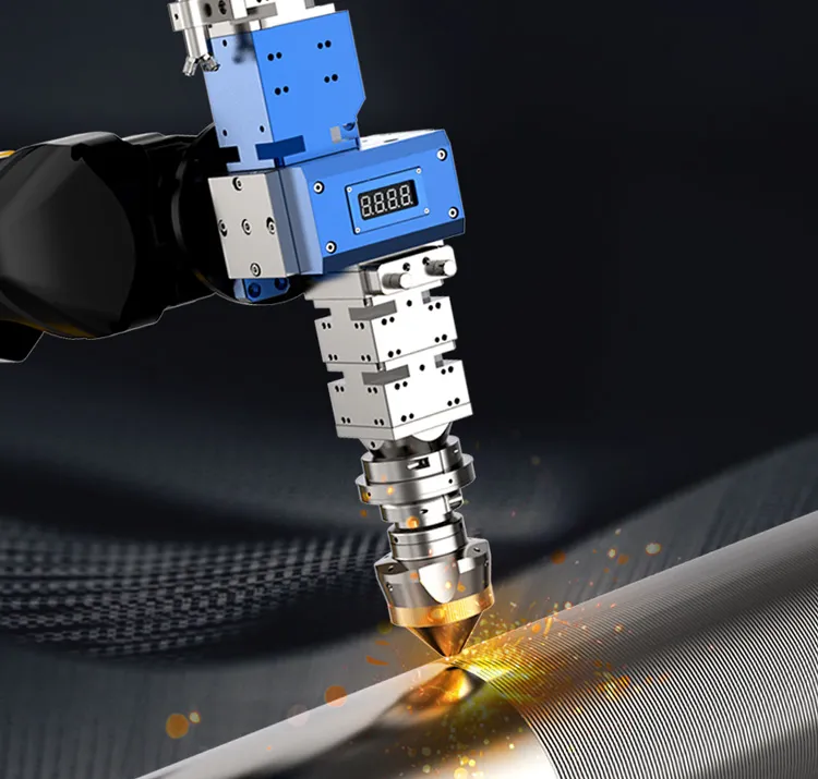 Proceso automatizado de aporte láser con GKS-LC3008R