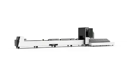 Máquina de corte láser de tubos GWEIKE con cama larga y sistema de mandriles