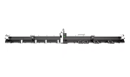 Serie T4 máquina de corte láser para tubos con cuatro mandriles